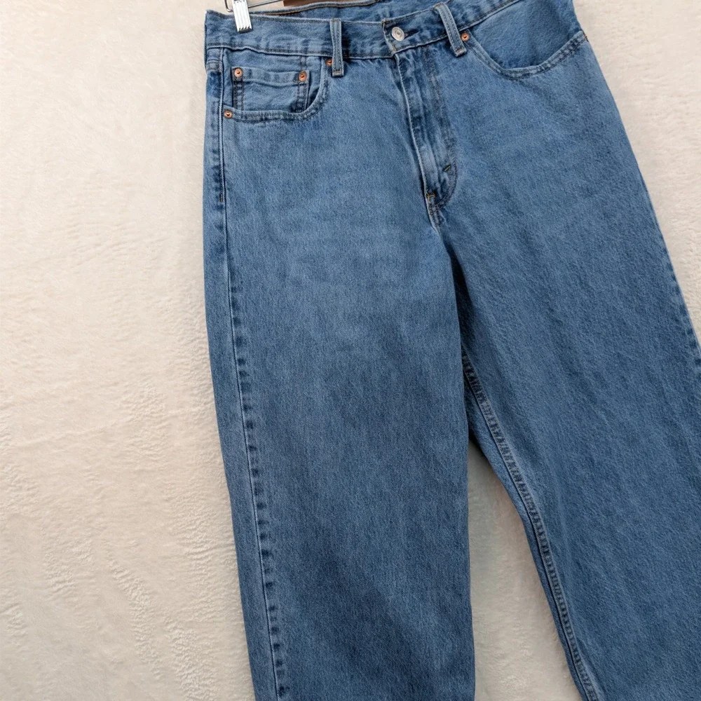 Levi's 578 Jeans Mens 34x29 Blue Baggy Loose Fit Skate Streetwear Grunge Red Tab